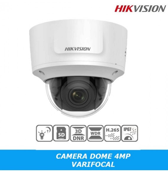 Caméra réseau IP 4MP Dome Vari-focal Hikvision