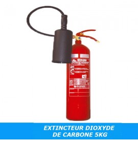 Extincteur Dioxyde de Carbone CO2 5KG
