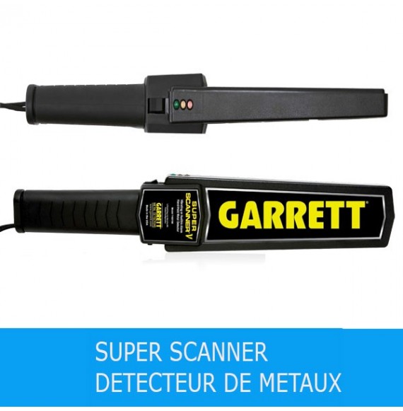 Détecteur de métaux Garrett portatif