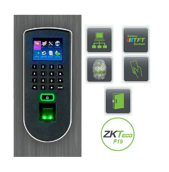 Pointeuse digitale F19 Zkteco