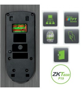 Pointeuse digitale F19 Zkteco vue arriere